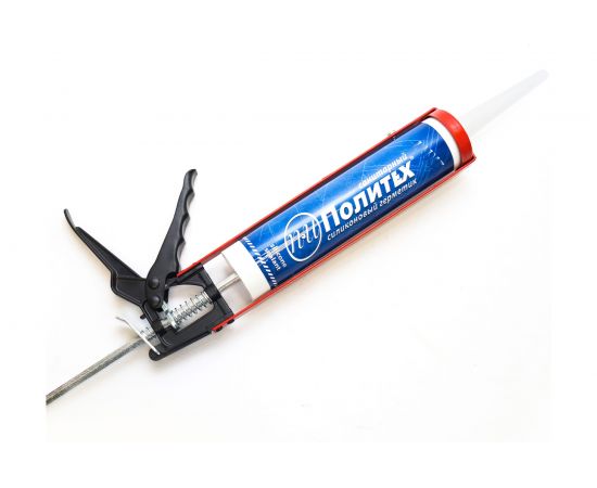 Санитарный герметик Политех силиконовый белый 280 мл 6507720 – изображение 6