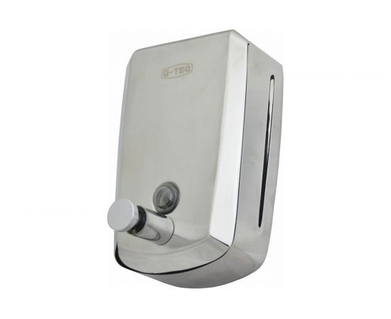 Дозатор для жидкого мыла 1 л. G-teq 8610 Lux металл – изображение 6