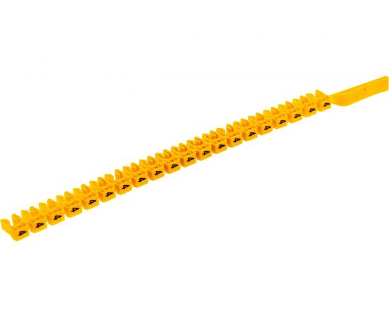 Маркер для кабеля сечением 0,5-1,5 мм DKC символ 4, 200шт MKF4S1 – изображение 6