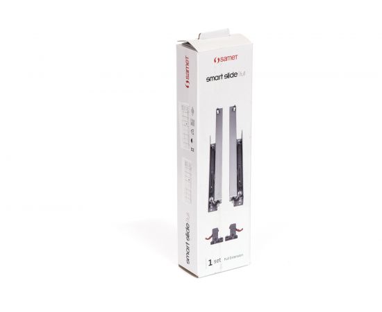 Направляющая полного выдвижения c доводчиком SAMET SMART SLIDE, Lock-Fix 350 мм СТ-00001279 – изображение 7