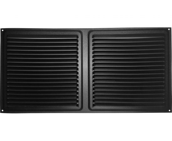 Решетка вентиляционная 175х350 мм черный муар Трибатрон 87173 