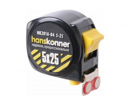 Рулетка Hanskonner 5x25, 2 стопа HK2010-04-5-25 