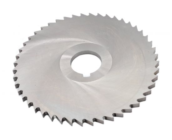 Фреза дисковая отрезная (125х5х22 мм; Р6М5; z=48; прорезной зуб; со ступицей; с ш/п) TORNERI 003332 