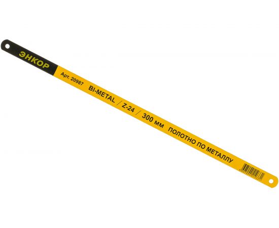 Полотно Энкор по металлу L300 мм z24 Bi-Metal 20987 