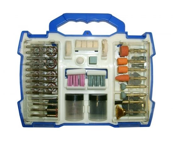 Набор оснасток 145 предметов для прямошлифовальной машины SKRAB 25555 