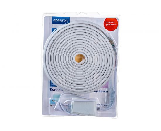 Комплект светодиодной ленты Apeyron 220В с аксессуарами 10-52 