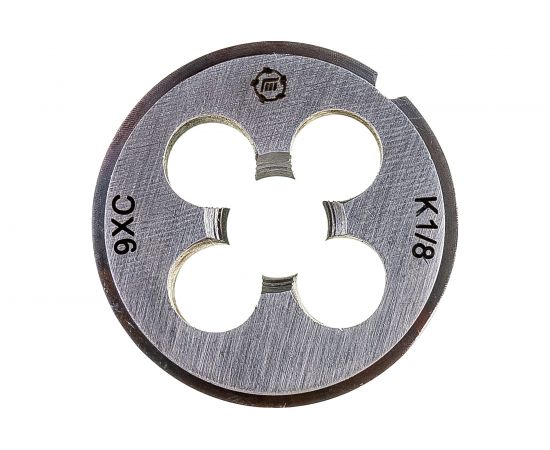 Плашка, коническая К 1/8 дюйма 9ХС ТМ Туламаш 58004 