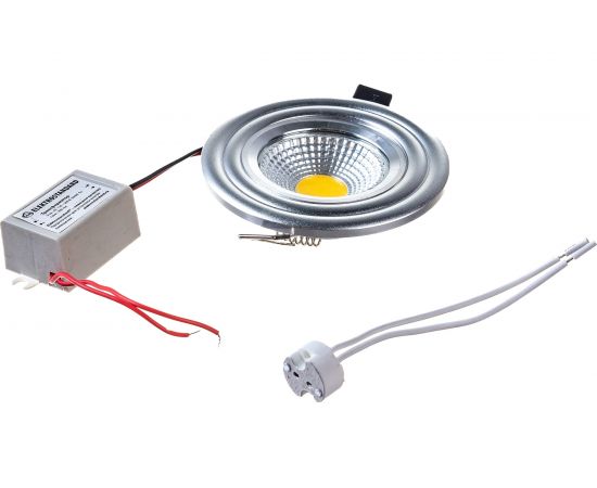 Встраиваемый светильник Elektrostandard 3W COB SL серебро a038458 