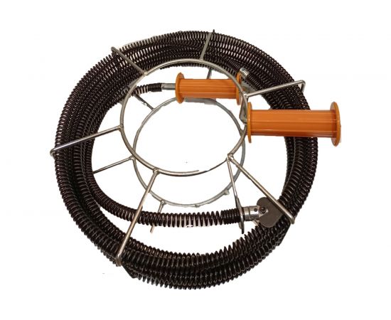 Набор для прочистки канализации КРОКОЧИСТ до 110 мм, 10 метров 51315-16-10Н 