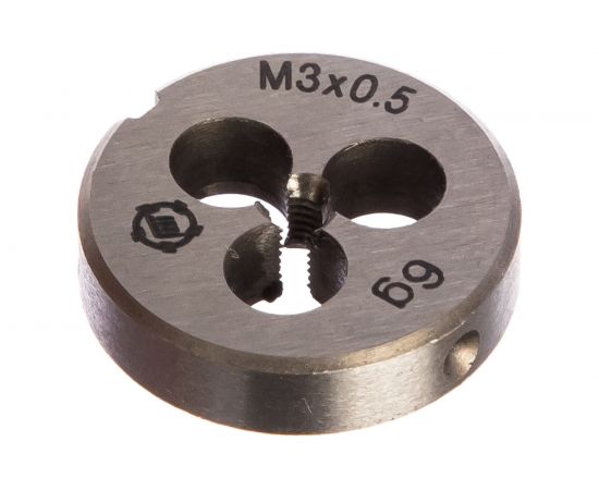 Плашка М 3 х0.5 9ХС ТМ Туламаш 57868 