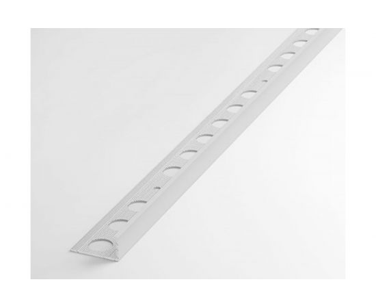 Профиль окантовочный L-образный алюминиевый ЛУКА 12,5 мм, 2,7 м, 5 шт, Белый УТ000021247 