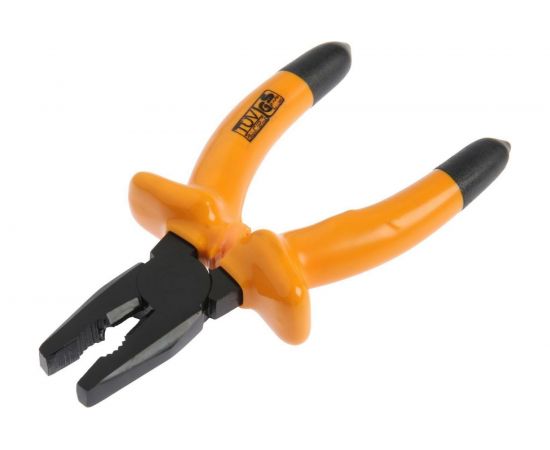 Диэлектрические плоскогубцы LOM изолирующие рукоятки из резины, 160 мм 1532401 