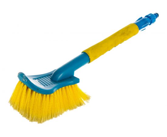 Щетка сметка для мытья а/м под шланг DolleX 50 см, с краником WSH-1910 