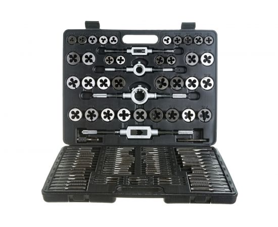 Набор метчиков и плашек ЭВРИКА метрический 110 предметов ER-01101 