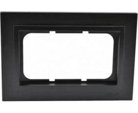 Двойная рамка для розетки Mono Electric DESPINA графит 102-200000-165 