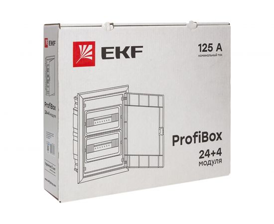 Распределительный щит EKF встраиваемый "ProfiBox" 24 4 модуля IP41 PROxima profibox-24 4 – изображение 14