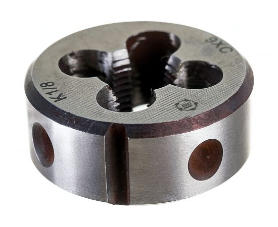 Плашка, коническая К 1/8 дюйма 9ХС ТМ Туламаш 58004 – изображение 2