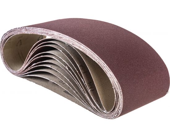 Шлифовальные ленты ЛБ 75х533 мм, А240, 14А, 10 шт. Tsunami D76107553314240 – изображение 2