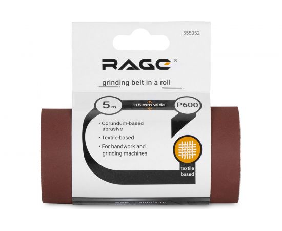 Лента шлифовальная (115 мм; 5 м; Р600) VIRA by RAGE 555052 – изображение 2