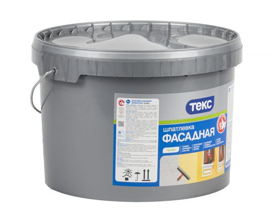 Шпатлевка фасадная ПРОФИ 16 кг ТЕКС 111669 – изображение 2