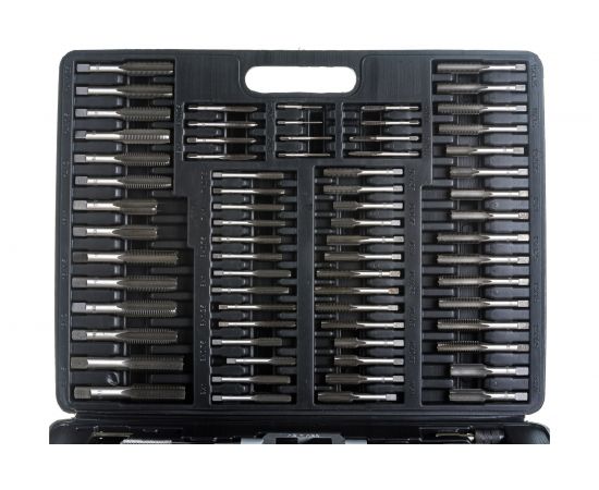 Набор метчиков и плашек ЭВРИКА метрический 110 предметов ER-01101 – изображение 3