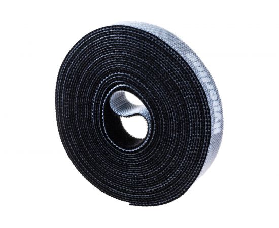 Лента (липучка) в рулоне Hyperline WASNR-5x16-BK ширина 16 мм, длина 5 м, черная 401602 – изображение 3