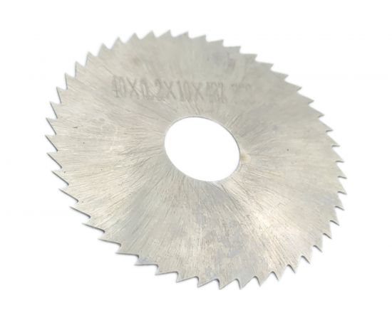 Фреза дисковая отрезная (40х0.2х10 мм; Р6М5; z=48) TORNERI 037961 – изображение 3