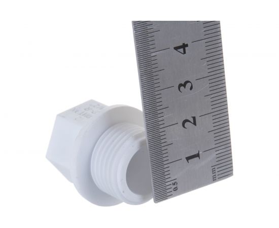 Заглушка с резьбой Политэк 1/2 ПП d=20 9000012012 – изображение 4