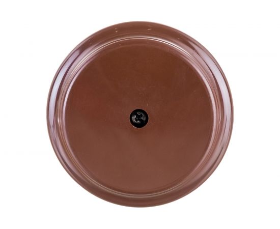 Монтажная коробка Bylectrica КМ-450 открытой установки, без сальников, диаметр 80 мм, серия РЕТРО, коричневый, – изображение 4