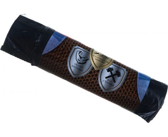 Мешки для мусора в рулоне с завязками Броня (5 шт; 110x115 см; 240 л; черные; ПВД; 55 мкм) Ромашка ЗВБ-240/5/9/Ч – изображение 4