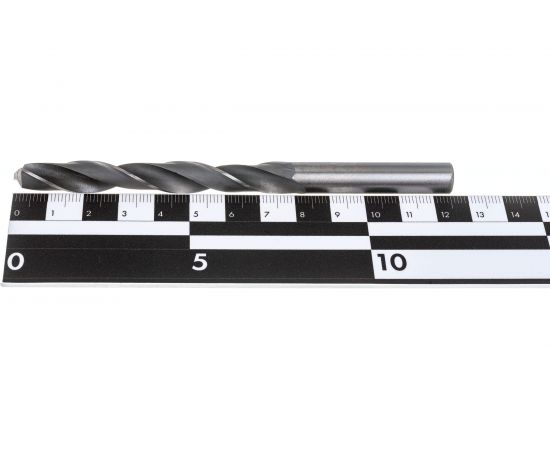 Сверло по металлу Туламаш цилиндрический хвостовик 9.5 мм Р6М5 101637 – изображение 4