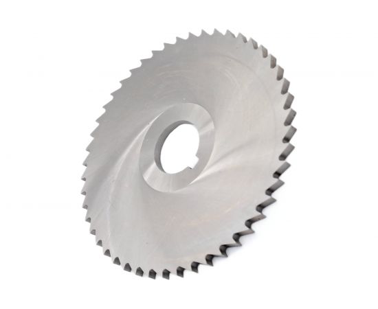 Фреза дисковая отрезная (125х5х22 мм; Р6М5; z=48; прорезной зуб; со ступицей; с ш/п) TORNERI 003332 – изображение 5