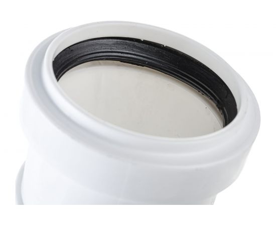 Эксцентрический переход для бесшумной канализации ПОЛИТЭК из ПП, диаметр 110/50 500110050 – изображение 5