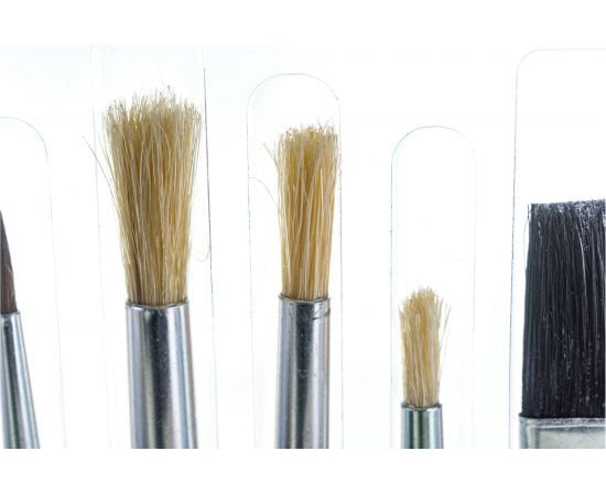 Набор художественных, универсальных кистей, натуральная щетина 15шт COLOR EXPERT 82615050 – изображение 5