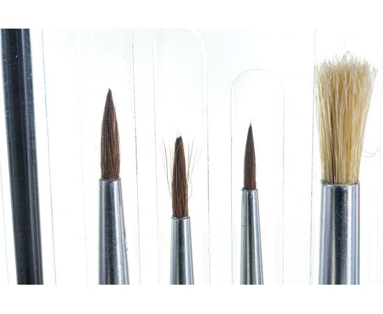 Набор художественных, универсальных кистей, натуральная щетина 15шт COLOR EXPERT 82615050 – изображение 6