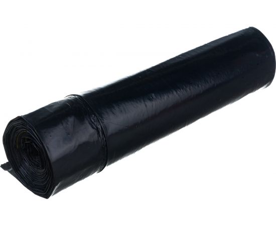 Мешки для мусора в рулоне с завязками Броня (5 шт; 110x115 см; 240 л; черные; ПВД; 55 мкм) Ромашка ЗВБ-240/5/9/Ч – изображение 6