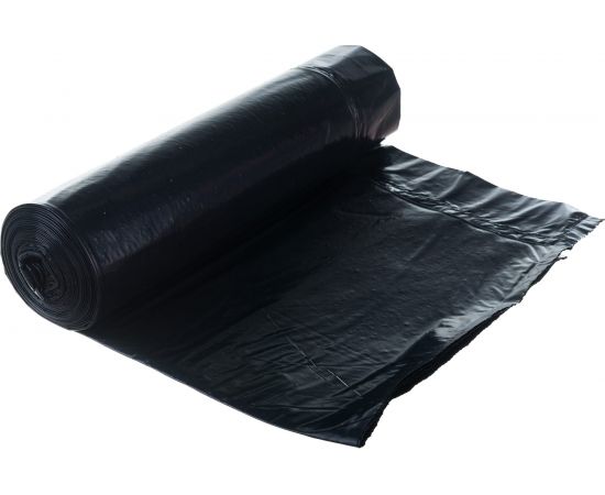 Мешки для мусора в рулоне с завязками Броня (5 шт; 110x115 см; 240 л; черные; ПВД; 55 мкм) Ромашка ЗВБ-240/5/9/Ч – изображение 7