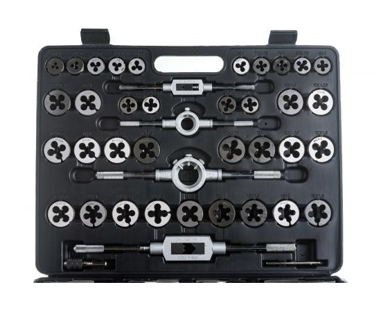 Набор метчиков и плашек ЭВРИКА метрический 110 предметов ER-01101 – изображение 9