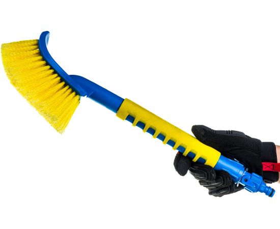 Щетка сметка для мытья а/м под шланг DolleX 50 см, с краником WSH-1910 – изображение 10