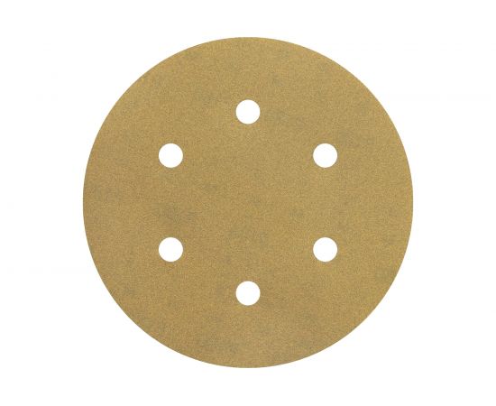 Круг шлифовальный на липучке siaone 1944 (5+1 шт; 150 мм; 6 отверстий; P180) sia Abrasives so6-150-6-180 