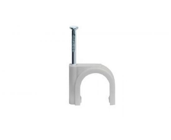 Крепежная скоба Navigator круглая d4 с гвоздем NCR-04-50 50шт 4670004710654 155793 