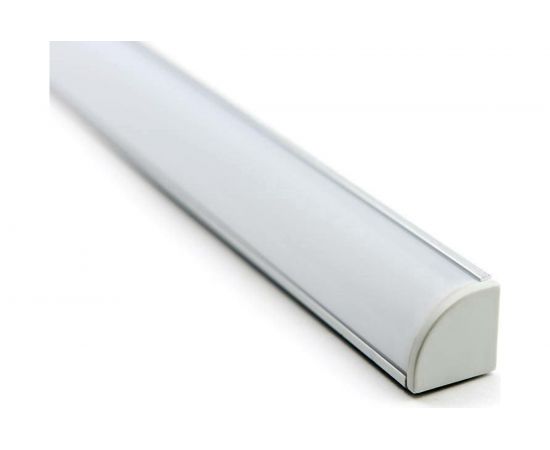 Угловой профиль для однорядной ленты SWG комплект, с экраном, BEST, 1616, 2м 00-00000086 