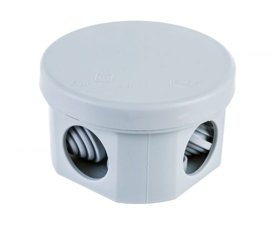 Распределительная коробка Промрукав 40-0105 для о/п безгалогенная HF атмосферостойкая 65х40 1 шт 40-0105 