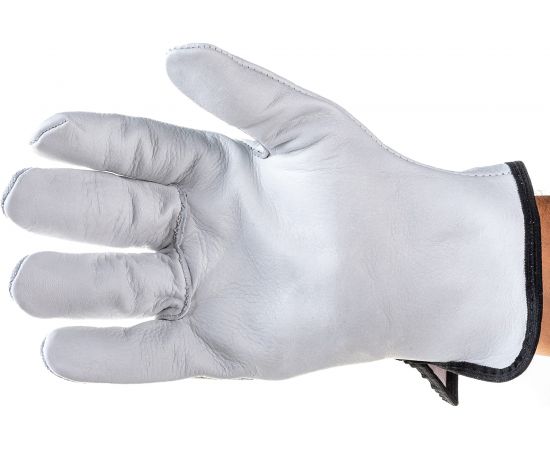 Перчатки из натуральной кожи Delta Plus FСN29 серые, р.9 FCN2909 