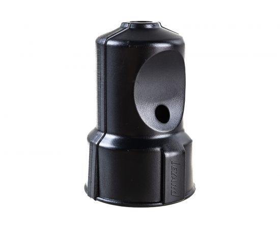 Штепсельная розетка Lezard Accessories без заземления, черная 715-1600-606B 