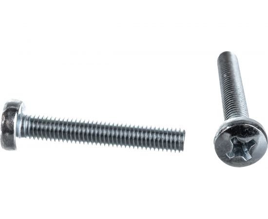 Винт Tech-Krep DIN7985 с полукруглой головкой, оцинкованный M8х50 6 шт - пакет 112247 