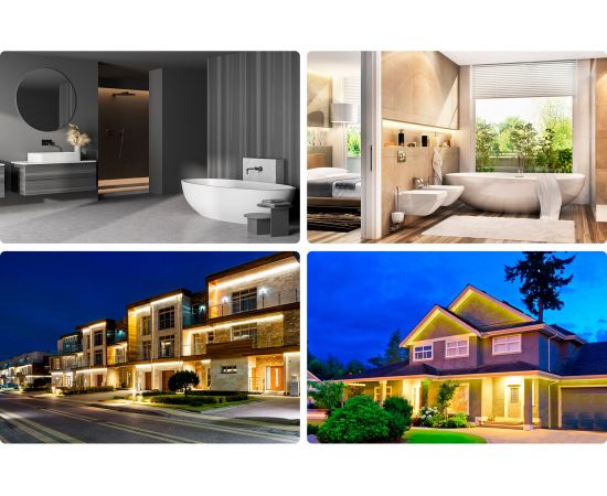 Блок питания Apeyron 24В, 250Вт, IP67, 175-265В, 10,4А, алюминий, серебро / 03-115 – изображение 11