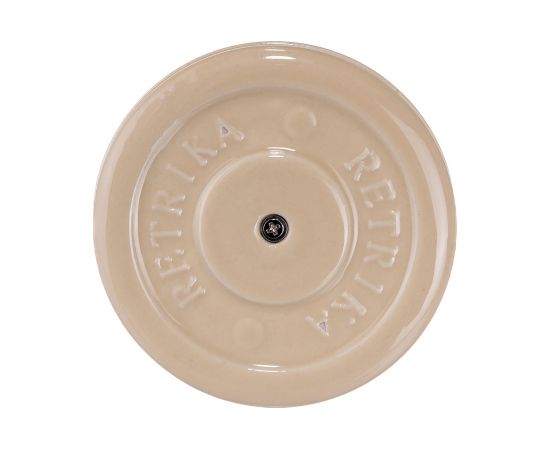 Распаячная коробка Retrika, ретро цельнокерамическая, слоновая кость, D-95 RR-09025 – изображение 2