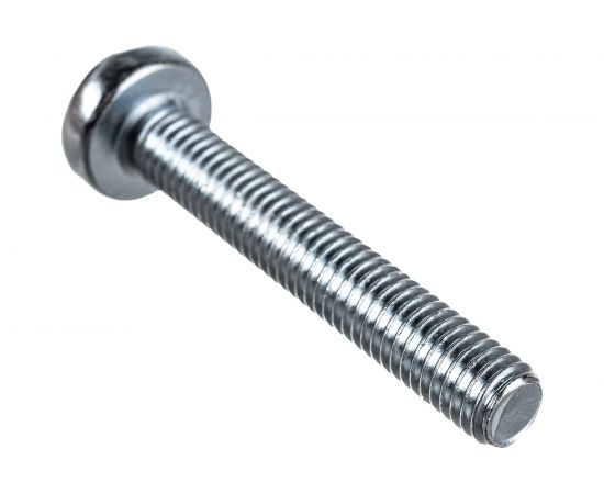 Винт Tech-Krep DIN7985 с полукруглой головкой, оцинкованный M8х50 6 шт - пакет 112247 – изображение 2