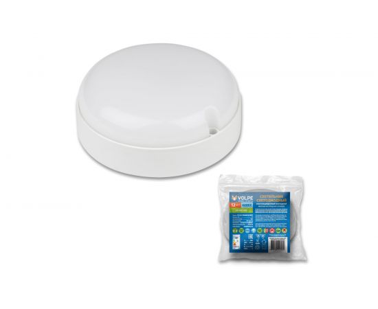 Светодиодный влагозащищенный светильник Volpe. Круг ULW-Q223 12W/4000К IP65 WHITE UL-00004565 – изображение 2